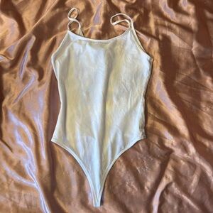 BP White Chemise Bodysuit